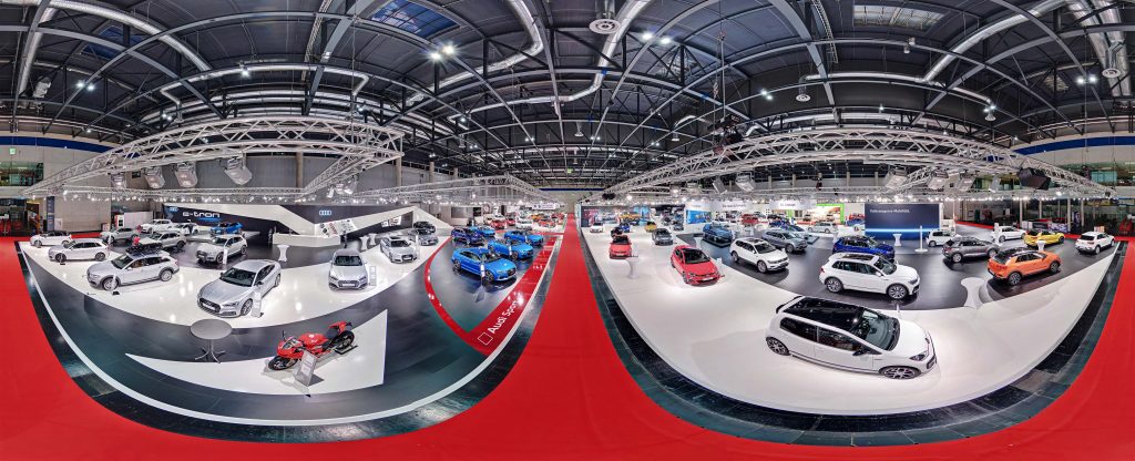 360° Bild Vienna Autoshow
